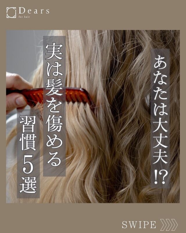 伊勢崎/髪質改善 Dears 中島(Dears 伊勢崎2号店所属)の美容室